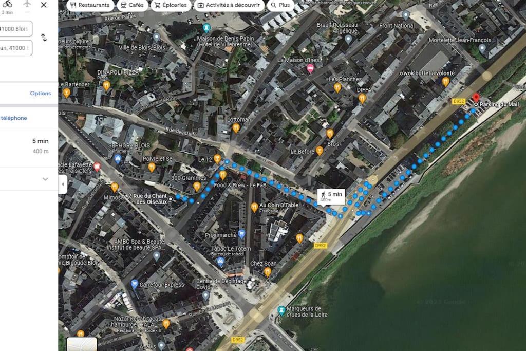 Chant Du Voyage Hypercentre Leilighet Blois Eksteriør bilde